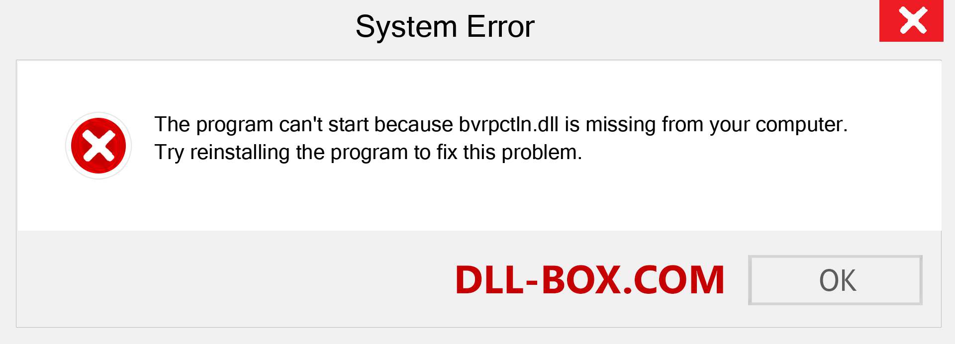  bvrpctln.dll file is missing?. Download for Windows 7, 8, 10 - Fix  bvrpctln dll Missing Error on Windows, photos, images